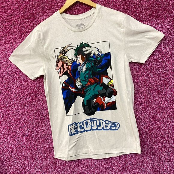 My Hero Academia Plus Ultra All Might & Deku Anime T-Shirt Small - Picture 3 of 5